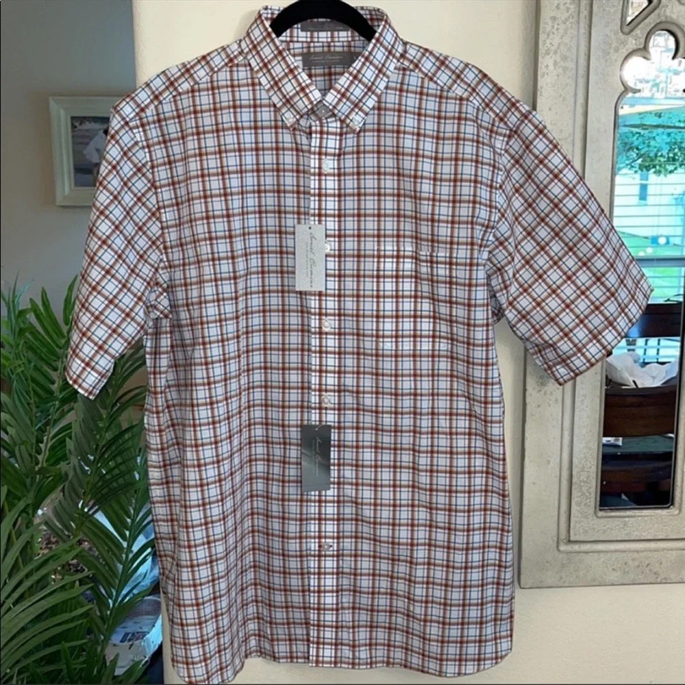 CRÉMIEUX Short Sleeve Shirts Size Large NWT - Picture 5 of 11